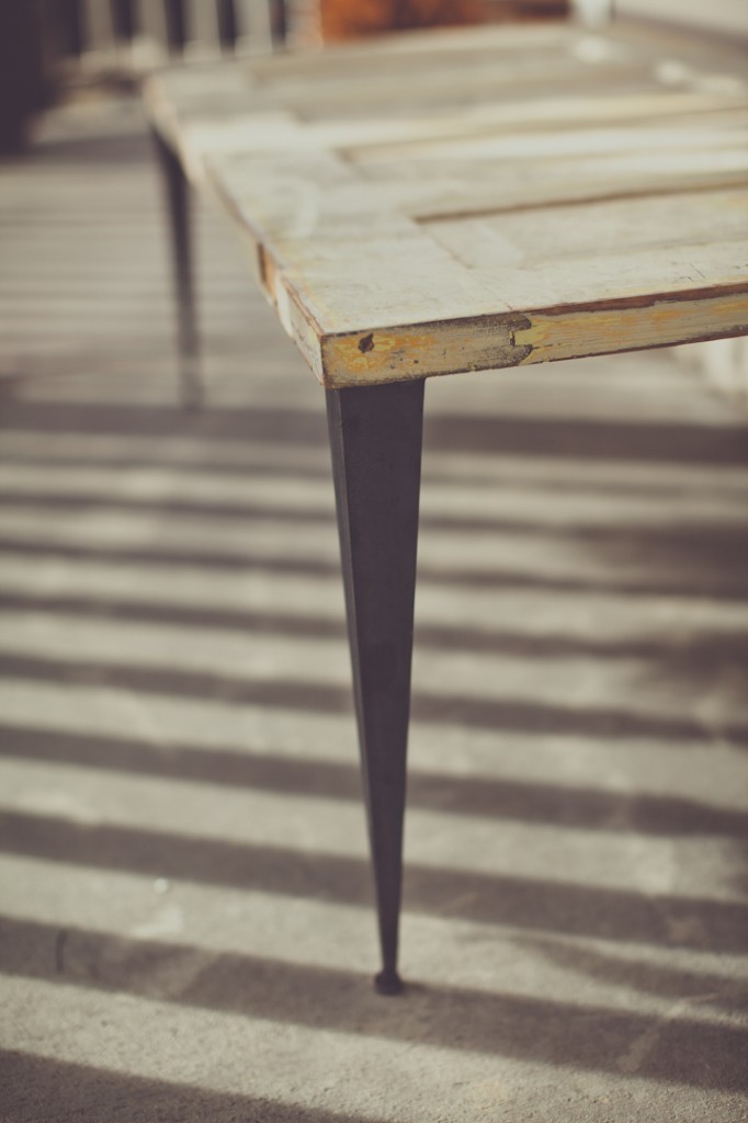 Tapered Angle Iron Table Legs | Modern Legs