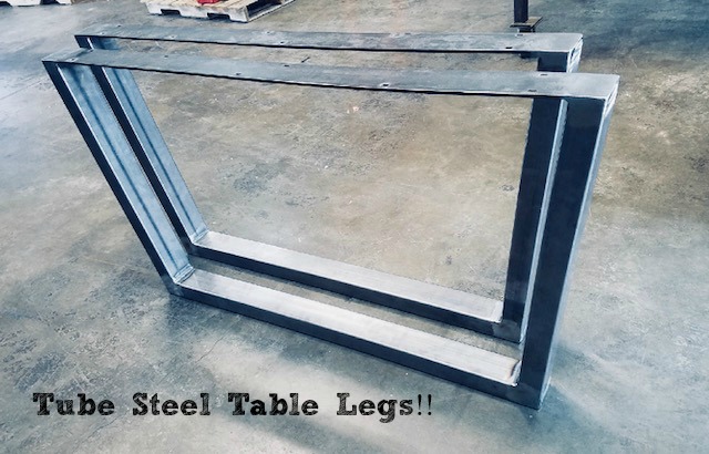 Tube Steel Table Legs
