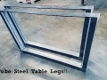 Tube Steel Table Legs