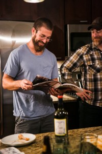 modern legs founder reads article in modern in denver