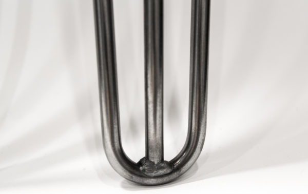 3 rod hairpin leg closeup