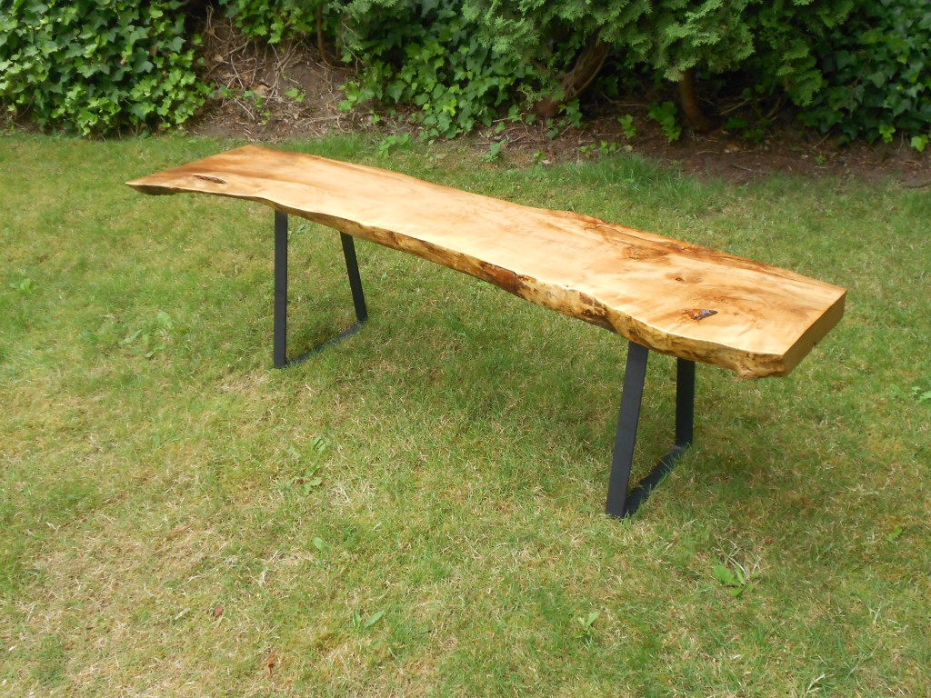 Custom Flat Bar Bench Legs for Tables and Benches