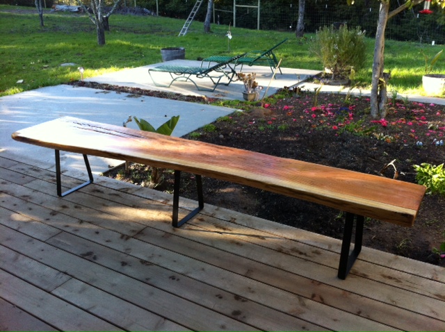 redwood-benches-with-flat-bar-bench-legs
