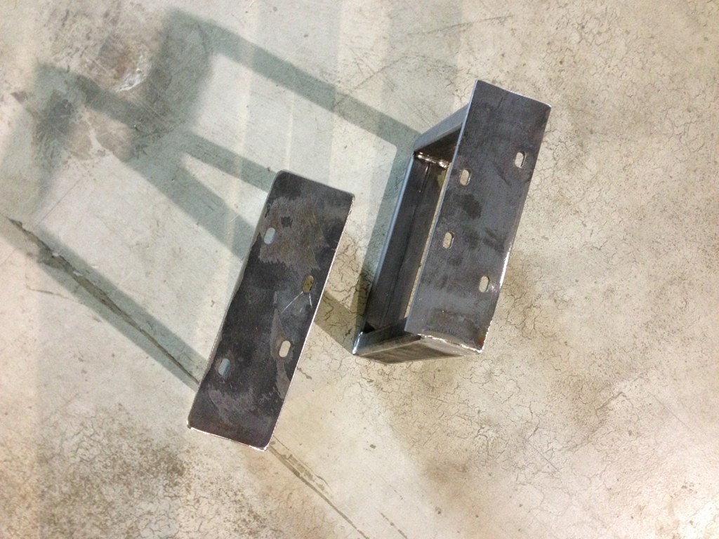 Steel Bench Supports