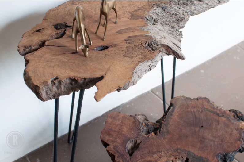 Jenni’s Mesquite Hairpin Leg Nesting Tables