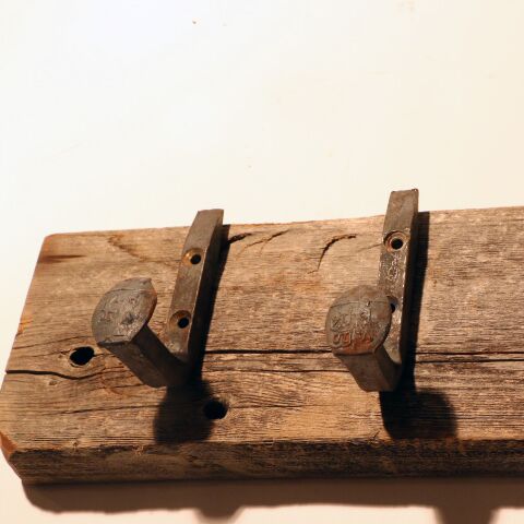 Railroad spike coat hook hotsell